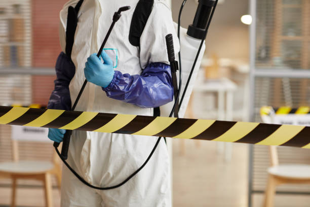 Professional Blood Cleanup technician working in Sanford, NC